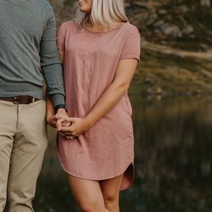 Divided T-Shirt Dress